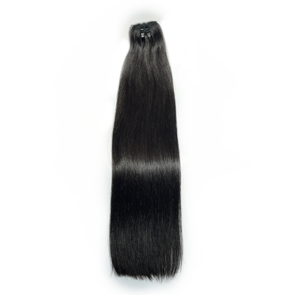 Machine weft Raw SEA Straight Natural color